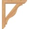 Ekena Millwork Funston Slat Smooth Bracket w/ Offset Brace, Western Red Cedar, 5 1/2"W x 26"D x 30"H BKT0604X26X30FST06SWR - alternate 4
